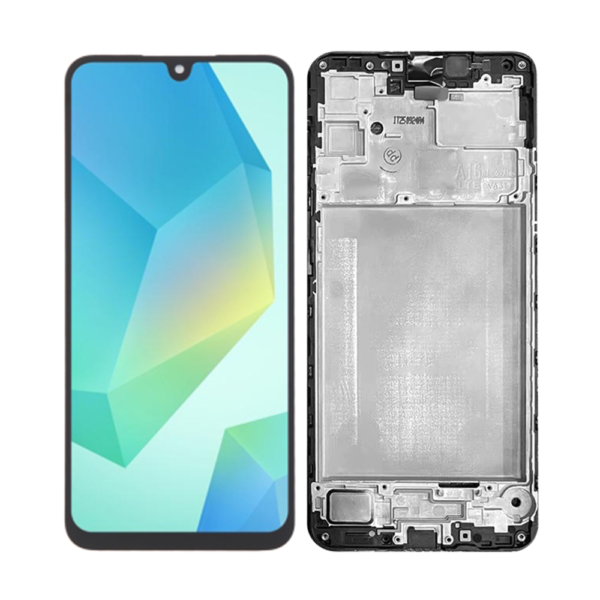 Replacement LCD Screen For Samsung Galaxy A16 4G (A165) Black - With Frame
