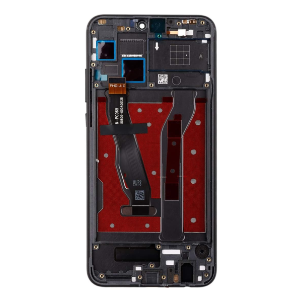 4C Replacement LCD Screen Display Touch and Digitizer Assembly for Honor 8x Black With Frame iShine Trade T/A Boltify Limited