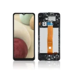 54A Replacement LCD Screen For Samsung Galaxy A12 A125F Black With Frame