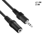 5A Aux 3.5mm Extension Male to Female