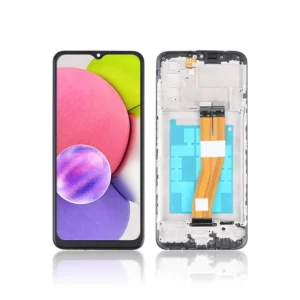 62A Replacement LCD Screen For Samsung Galaxy A03S A037F Small Version With Frame