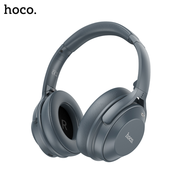 6A HOCO W37 Active Noise Cancellation Wireless Bluetooth Headphones GOLD CHAMPAGNE iShine Trade T/A Boltify Limited