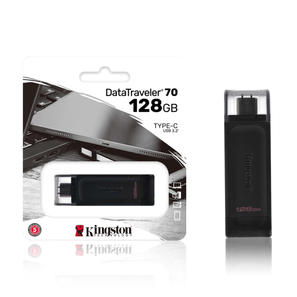 Kingston USB C Data Traveler Exodia 128GB Flash Drive