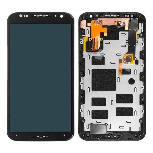 Replacement LCD Display Touch Screen For Motorola Moto X 2ND Gen With Frame - Black