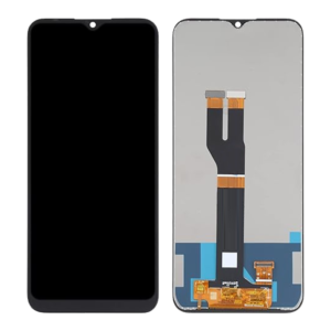 Replacement LCD Screen Display and Touch for Nokia C21 Black - No Frame
