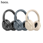 HOCO W37 Active Noise Cancellation Wireless Bluetooth Headphones -GOLD CHAMPAGNE 3