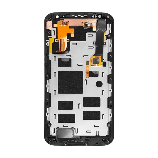 6C Replacement LCD Display Touch Screen For Motorola Moto X 2ND Gen With Frame Black iShine Trade T/A Boltify Limited
