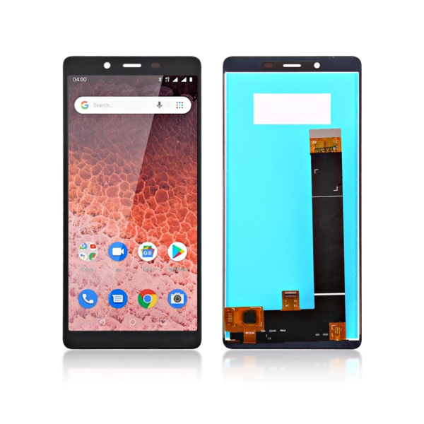Replacement LCD Screen Display and Touch for Nokia 1 Plus Black - No Frame