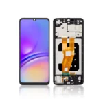 73A Premium A+ LCD Screen For Samsung Galaxy A05 A055F Black With Frame