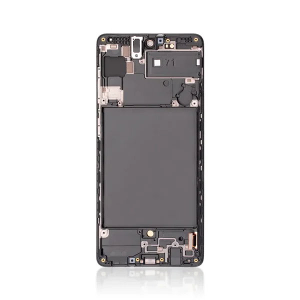 75B Genuine LCD Screen for Samsung Galaxy A71 (A715F) with Frame Black GH82-22152A
