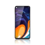 76B Genuine LCD Screen For Samsung Galaxy A60 A606F With Frame Black