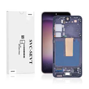 Genuine LCD Screen For Samsung Galaxy S23 (S911) With Frame & Touchpad - Black (Pull Out)