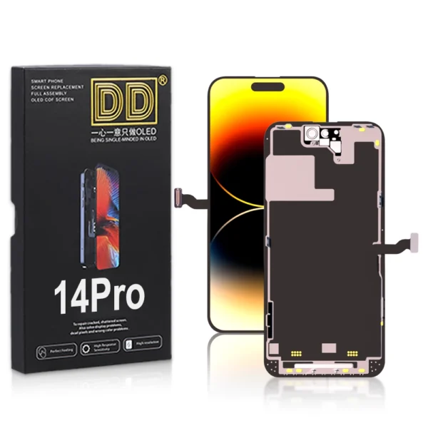 Soft OLED iPhone 14 Pro Display and Touch Screen Digitizer Assembly - Image 1
