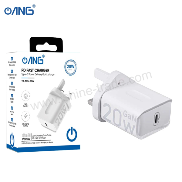 ANG TB-TCS 20W PD GaN Turbo Fast Charger