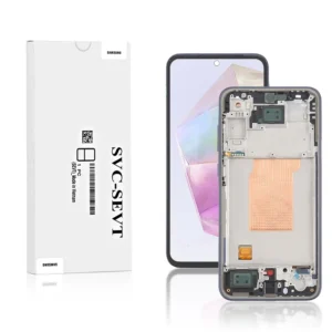 82A Genuine LCD Screen For Samsung Galaxy A35 5G A356B With Frame Black GH82-34221A