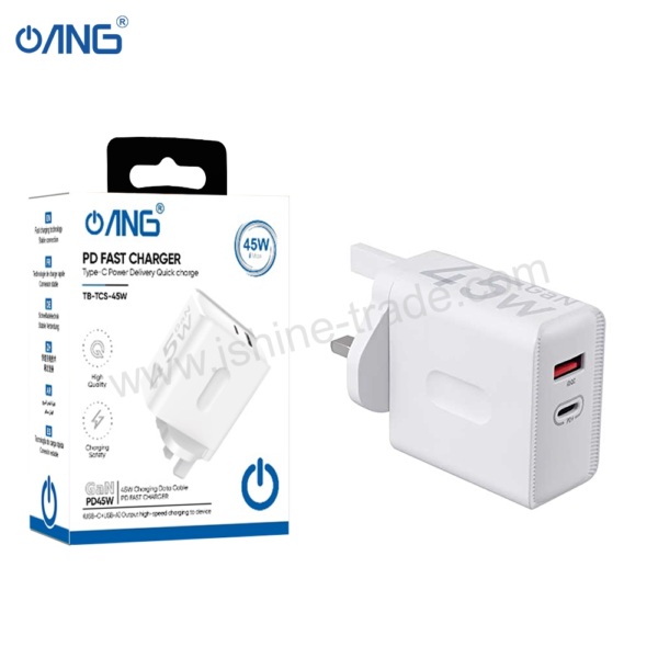 ANG TB-TCS 45W PD GaN Turbo Fast Charger