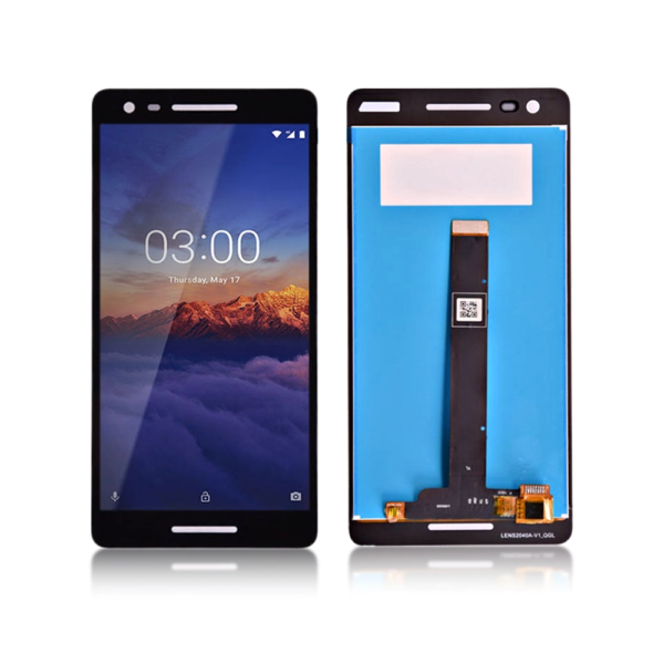 Replacement LCD Screen Display and Touch for Nokia 2.1 Black - No Frame