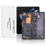 Genuine LCD Screen For Samsung Galaxy Z FOLD 4 5G (F936B) With Frame and Touchpad Inner - Black (GH82-29461A)