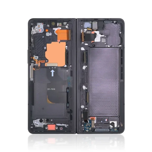Genuine LCD Screen For Samsung Galaxy Z FOLD 4 5G (F936B) With Frame and Touchpad Inner - Black (GH82-29461A) -2