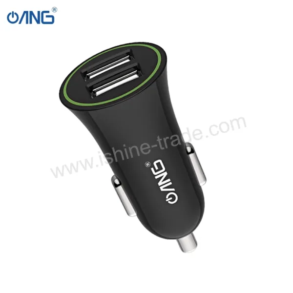 8C ANG M07 Car Charger Dual USB 2.1A iShine Trade T/A Boltify Limited