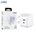 ANG TC30 - 1 USB Port QC3.0 + 1 USB C Port 35W Adaptor