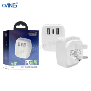 ANG TC67 - Dual USB Port + Single USB C PD Adaptor