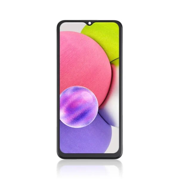 99C Genuine LCD Screen For Samsung Galaxy A03S A037F With Frame Black (GH81-21233A)