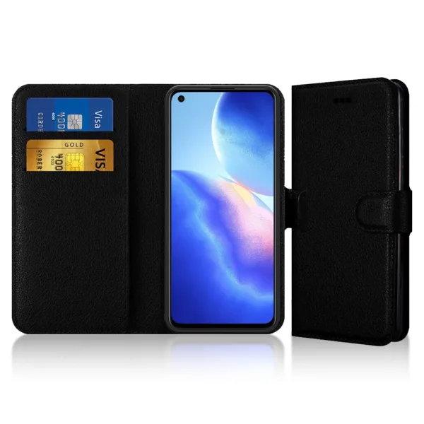 9A Book Case with wallet slot for Oppo iShine Trade T/A Boltify Limited