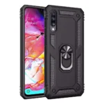 Slim Shockproof Ring Armor Stand Phone Case for Samsung Galaxy A60 - Image 2