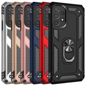 Slim Shockproof Ring Armor Stand Phone Case for Samsung Galaxy A72