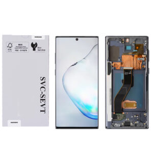 Genuine LCD Screen For Samsung Galaxy Note 10 Plus (N975) With Frame & Touchpad - White  (GH82-20838B)