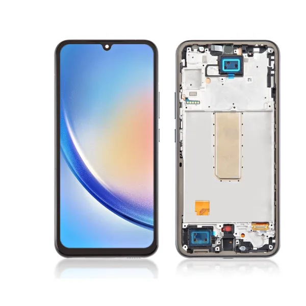 Replacement OLED LCD Screen For Samsung Galaxy A34 (A346) - With Frame