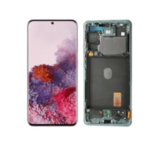 Replacement OLED LCD Screen For Samsung Galaxy S20 FE (G781) Green - With Frame