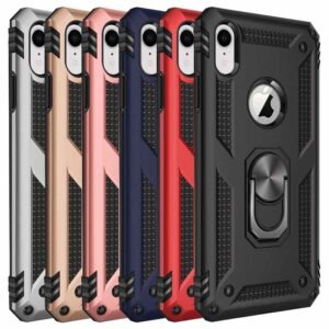 Slim Shockproof Ring Armor Case For iPhone XR