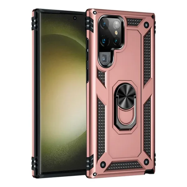 RING ARMOR CASE S23 ultra rose gold iShine Trade T/A Boltify Limited