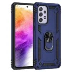 Slim Shockproof Ring Armor Stand Phone Case for Samsung Galaxy A73 - Image 2