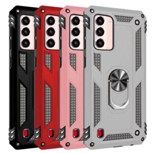 Slim Shockproof Ring Armor Stand Phone Case for Samsung Galaxy S21