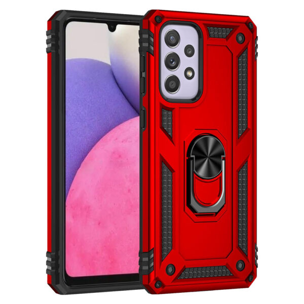 Ring armor case A23 5g Red iShine Trade T/A Boltify Limited