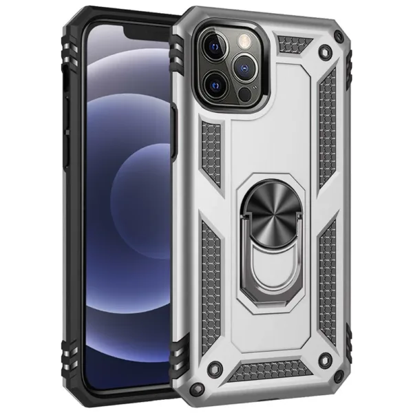Ring armor case iphone 12 pro silver iShine Trade T/A Boltify Limited