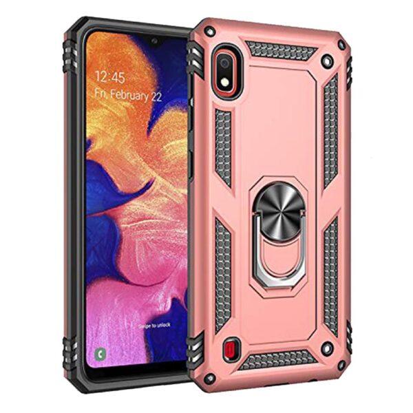 Rosegold A10 RING ARMOR CASE Rose gold iShine Trade T/A Boltify Limited