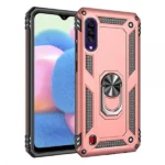 Rosegold_Compatible Ring Armor Case For Samsung Galaxy A30S
