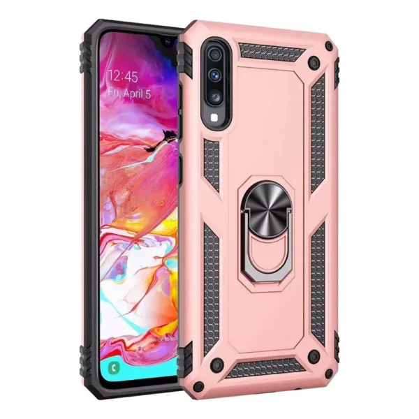 Rosegold RING ARMOR CASE Samsung Galaxy A60 iShine Trade T/A Boltify Limited