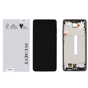 Genuine LCD Screen For Samsung Galaxy A73 5G (A736) With Frame and Touchpad - Black  (GH82-28884A)