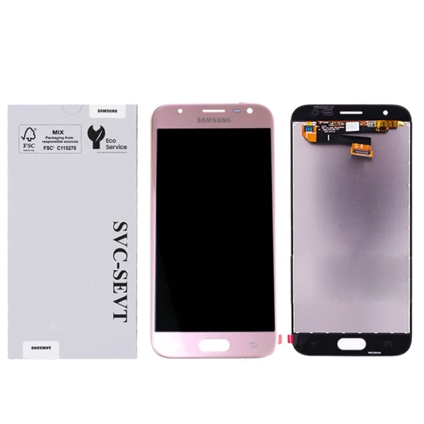 Genuine LCD Screen For Samsung Galaxy J3 2017 (J330) No Frame - Pink  (GH96-10991A)