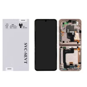 Genuine LCD Screen For Samsung Galaxy Z FLIP 4 (F721) With Frame and  Touchpad - Gold  (GH82-30238G)