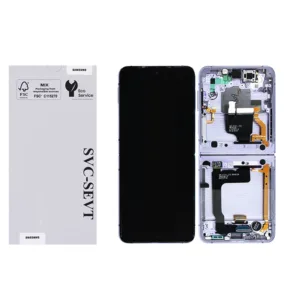 Genuine LCD Screen For Samsung Galaxy Z FLIP 4 (F721) With Frame and  Touchpad - Bora Purple  (GH82-30238B/GH82-30239B/GH82-29441B)