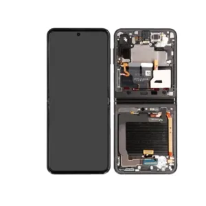 Genuine LCD Screen For Samsung Galaxy Z Flip 3 (F711) With Frame & Touchpad - Black (Pull Out)