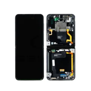 Genuine LCD Screen For Samsung Galaxy Z Flip 4 (F721) With Frame & Touchpad - Black (Pull Out)