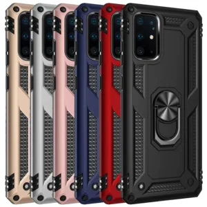 Slim Shockproof Ring Armor Stand Phone Case for Samsung Galaxy S20 Plus