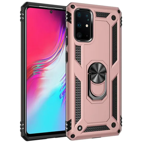 ring armor case s20 plus rose gold iShine Trade T/A Boltify Limited